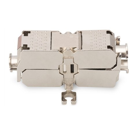 Digitus | DN-93909 | Field Termination Coupler CAT 6A, 500 MHz for AWG 22-26, fully shielded, keyst. design, 26x35x80 - 2